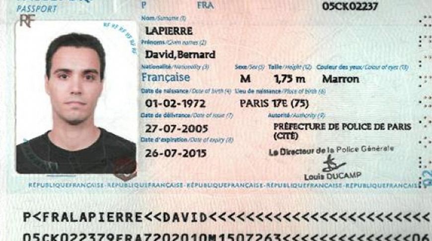 французский паспорт фото