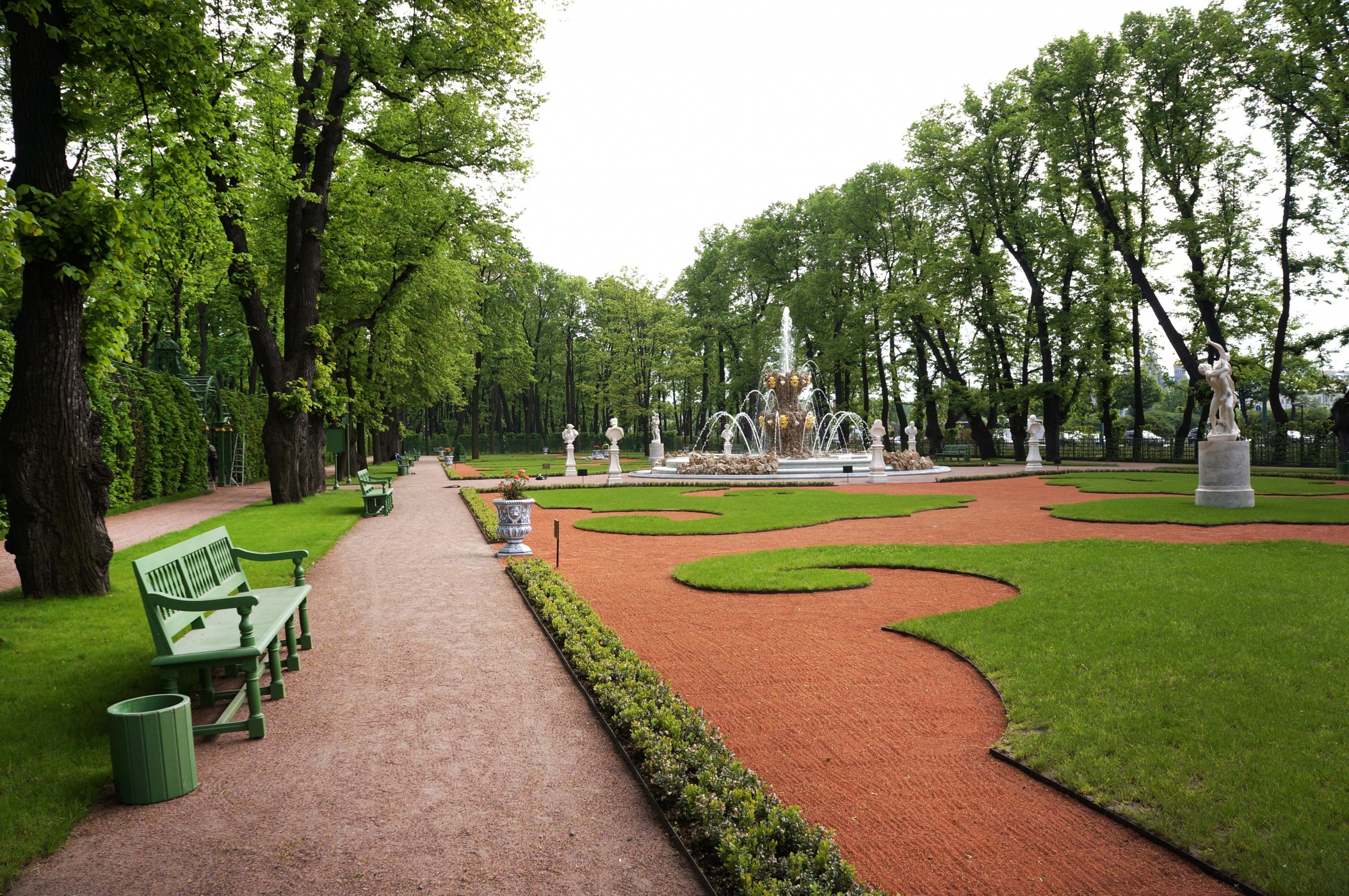 фото летнего сада в санкт петербурге