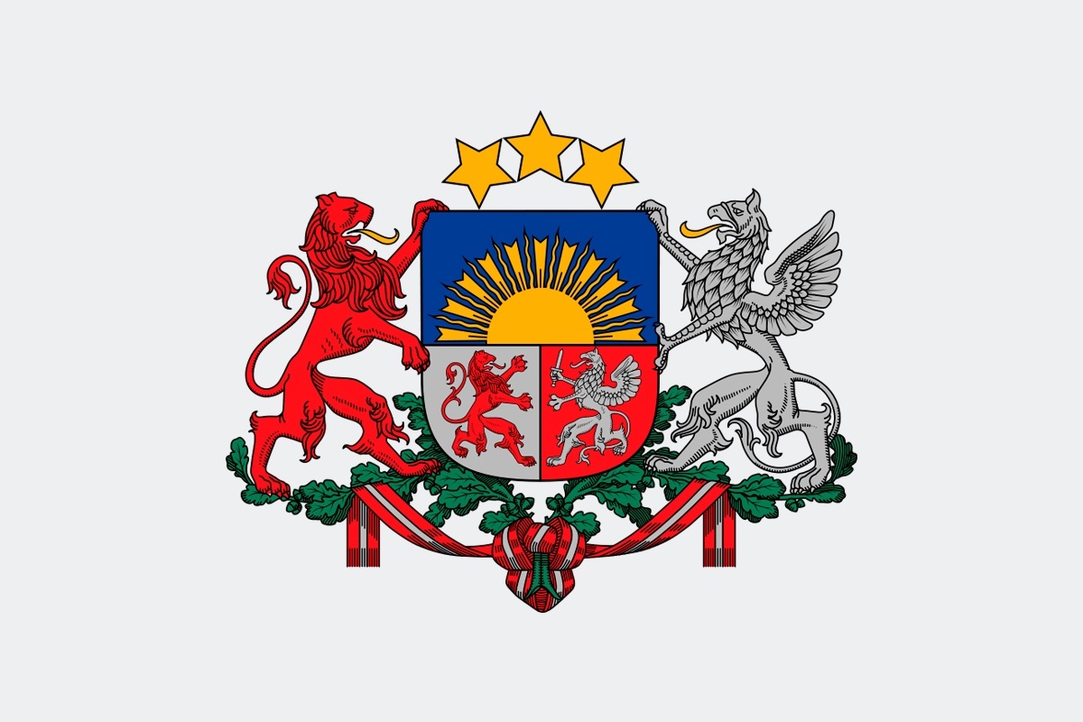 герб латвии
